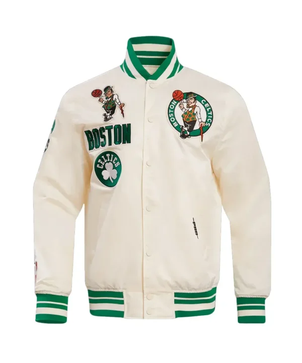 Boston Celtics Retro Classic Rib Jacket