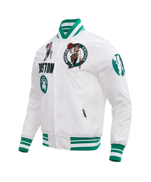 Boston Celtics Retro Classic Rib Jacket