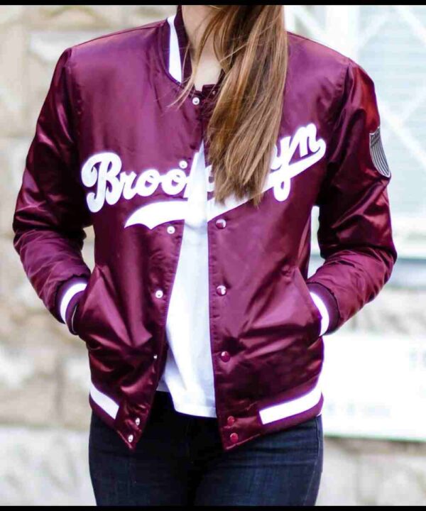 Brooklyn Dodgers Bomber Satin Jacket