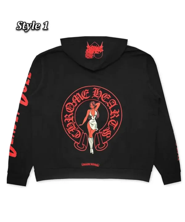 Chrome Hearts Deadly Doll Pullover Hoodie