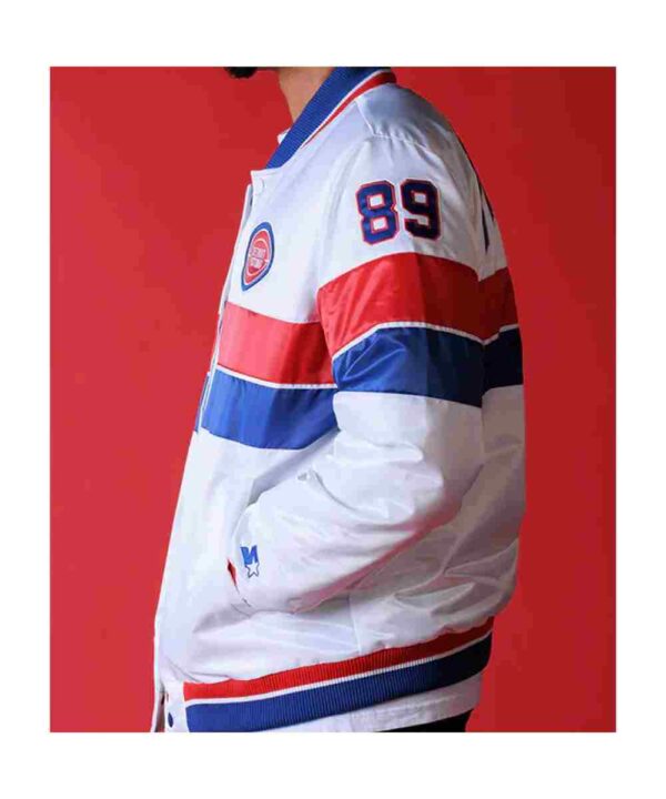 35th Anniversary Detroit Pistons White Jacket