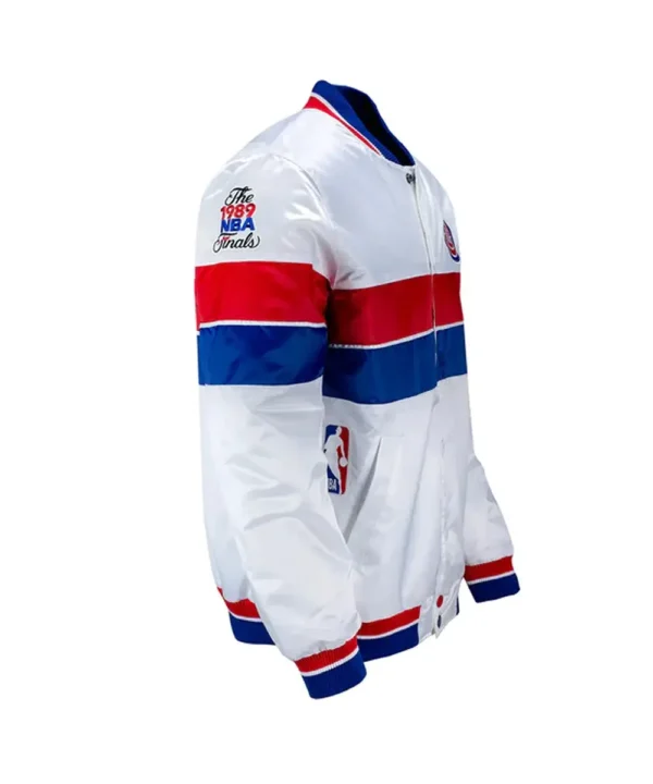 35th Anniversary Detroit Pistons White Jacket