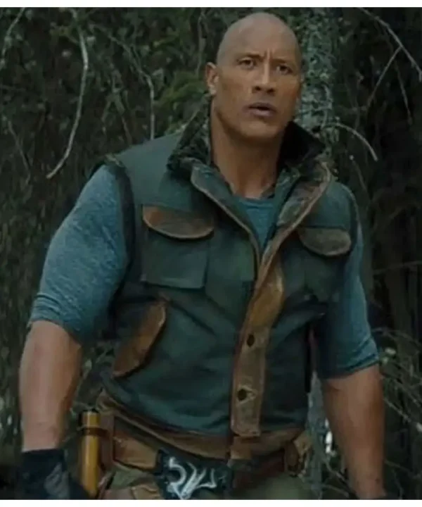 The Rock Jumanji The Next Level Leather Vest