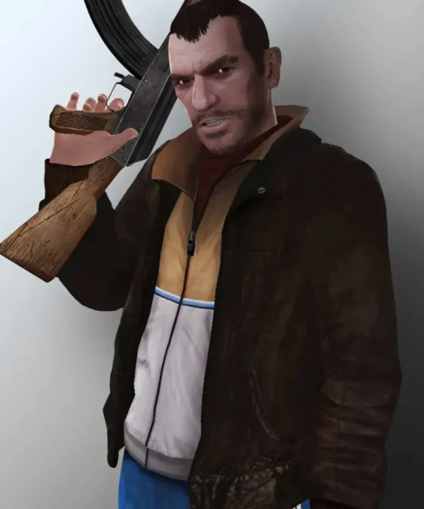 Niko Bellic GTA IV Leather Jacket