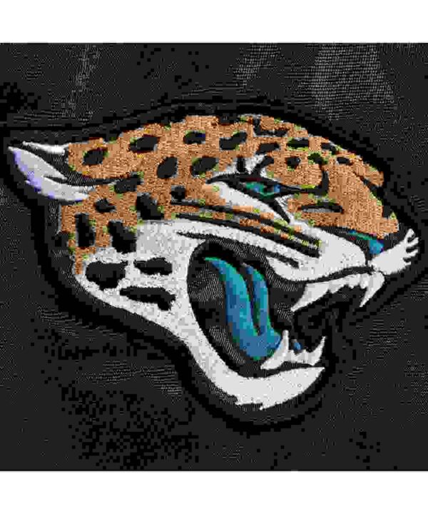 Jacksonville Jaguars Teal and Black Satin Jacket
