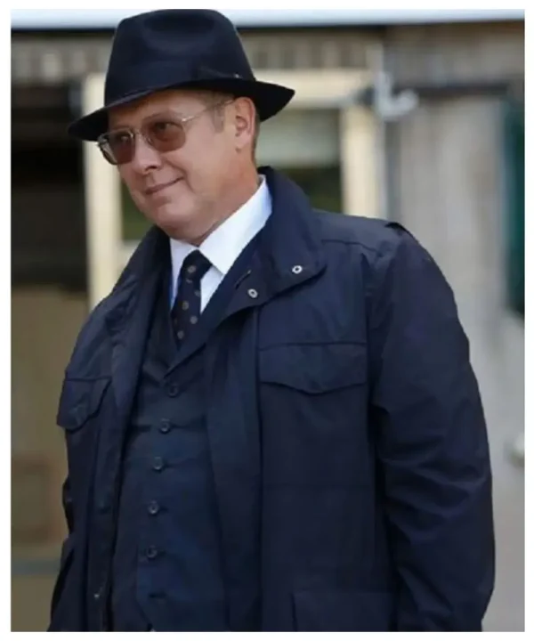 James Spader The Blacklist Blue/Black Jacket