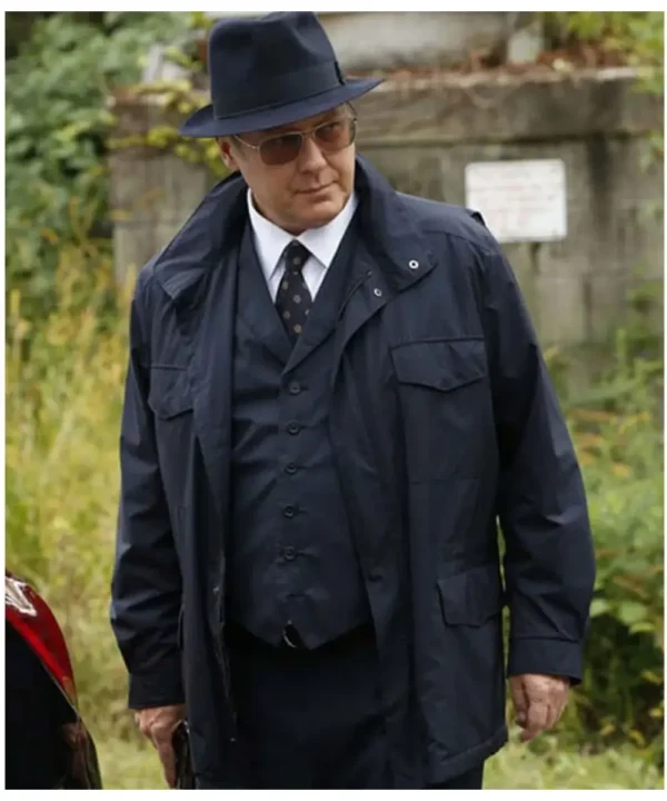 James Spader The Blacklist Blue/Black Jacket