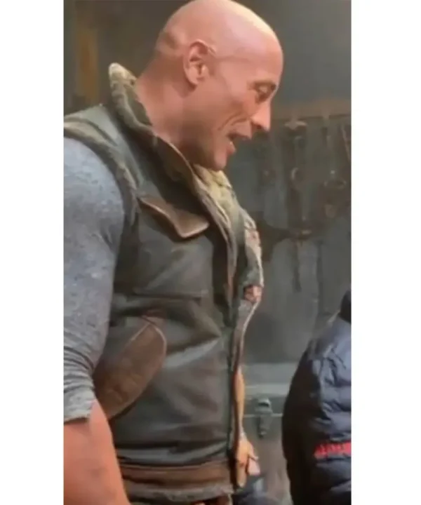 The Rock Jumanji The Next Level Leather Vest