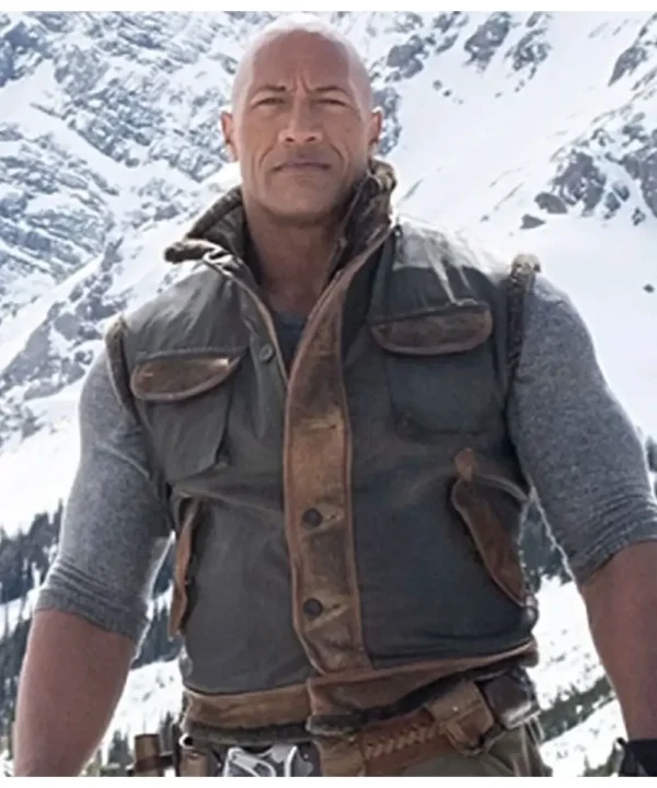 The Rock Jumanji The Next Level Leather Vest