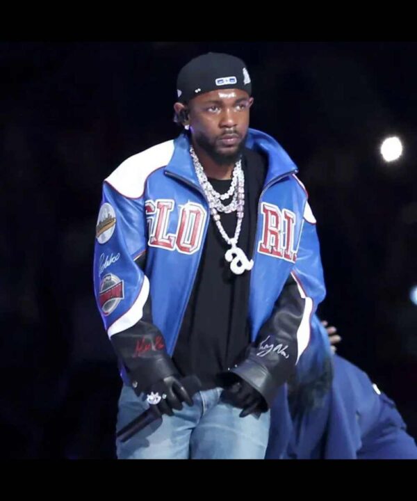 Super Bowl 2025 Halftime Show Gloria Leather Jacket
