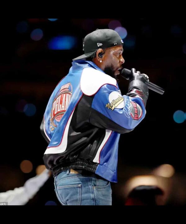 Super Bowl 2025 Halftime Show Gloria Leather Jacket