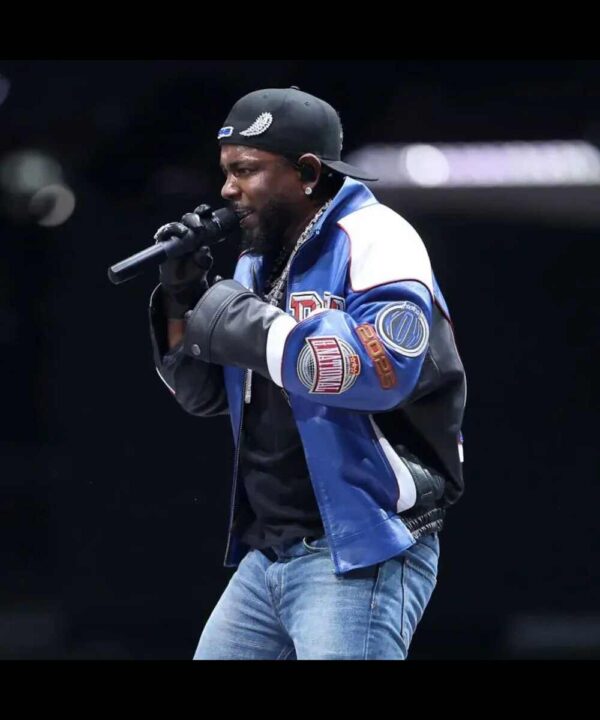 Super Bowl 2025 Halftime Show Gloria Leather Jacket