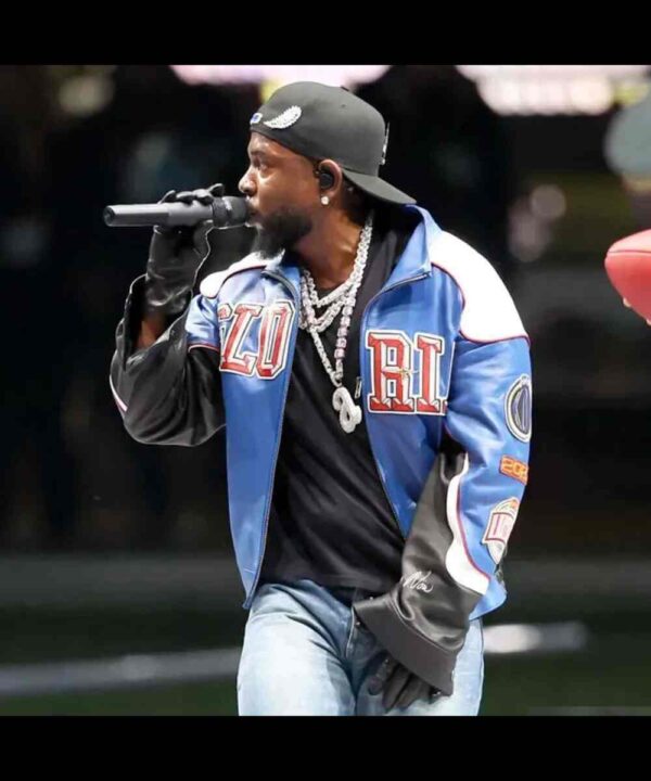 Super Bowl 2025 Halftime Show Gloria Leather Jacket