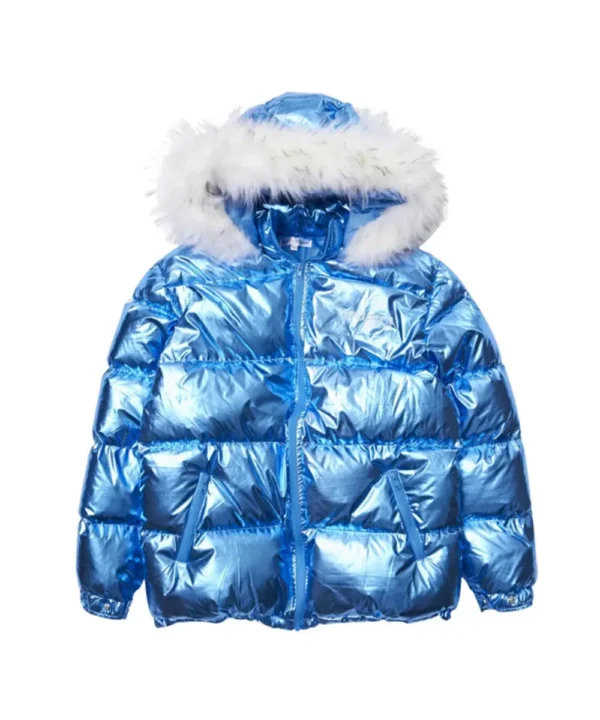 King Von Broke Opps Puffer Jacket