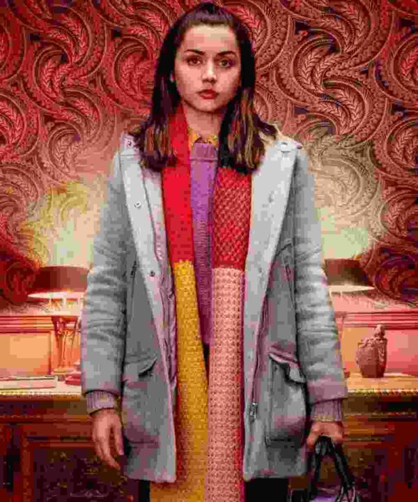 Ana De Armas Knives Out Wool Coat