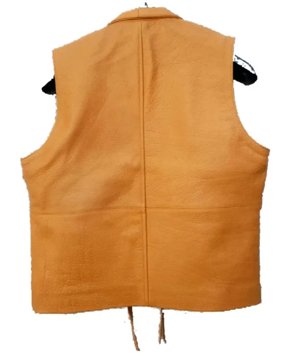 Lorne Greene Bonanza Leather Vest
