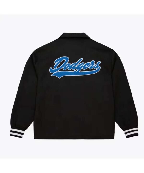 LA Dodgers Oversweep Black Varsity Wool Jacket