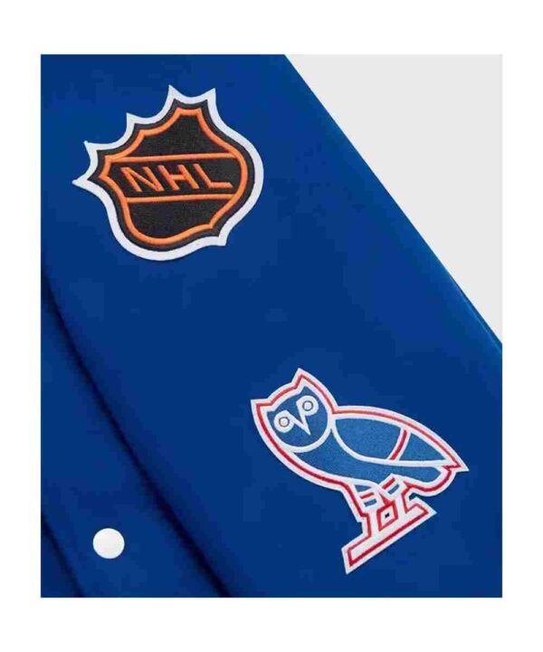 OVO New York Rangers Varsity Jacket