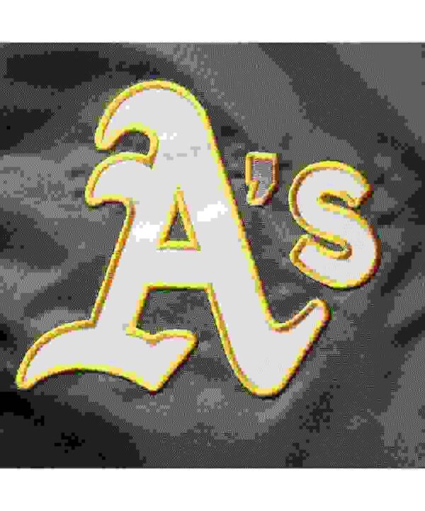 The Captain II Oakland Athletics Green Varsity Satin Jacket
