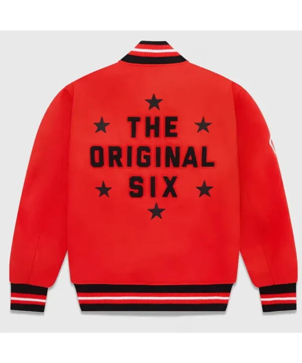 OVO Chicago Blackhawks Varsity Jacket