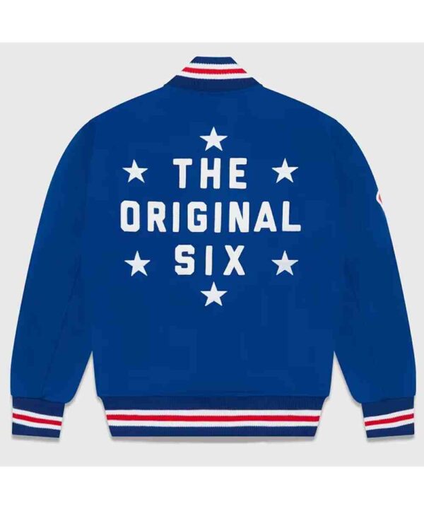 OVO New York Rangers Varsity Jacket
