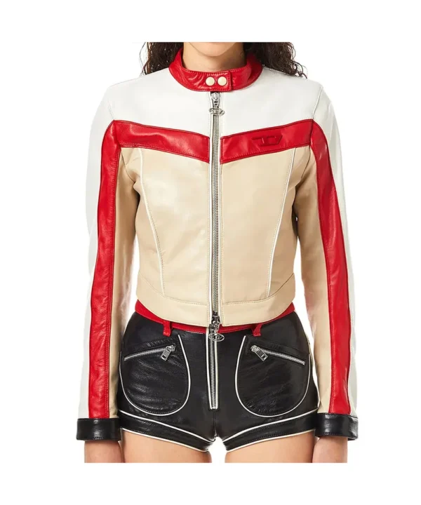 Fast X Nathalie Emmanuel Leather Jacket