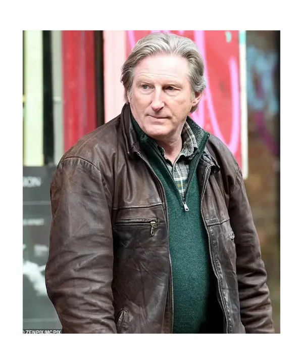 Ridley Adrian Dunbar Brown Leather Jacket