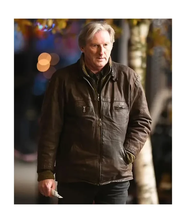 Ridley Adrian Dunbar Brown Leather Jacket