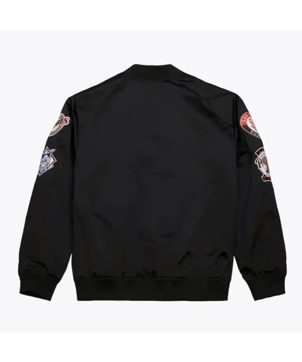 San Diego Padres Black Out Satin Jacket