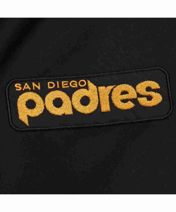 San Diego Padres Black Out Satin Jacket