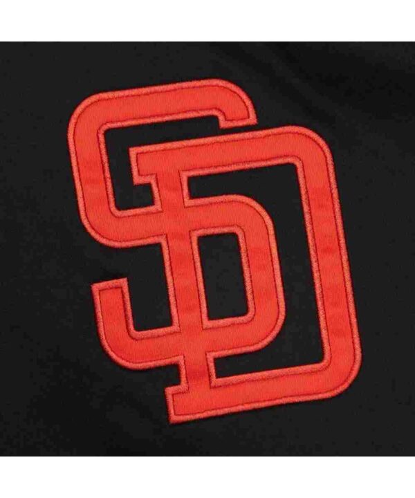 San Diego Padres Black Out Satin Jacket