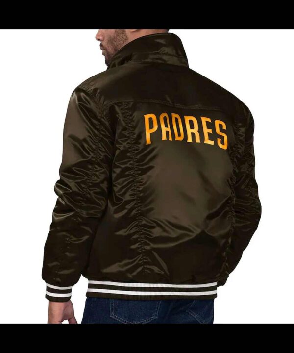 San Diego Padres Silver Tab Trucker Jacket