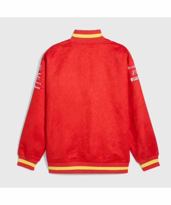 Scuderia Ferrari F1 2024 Team Varsity Jacket