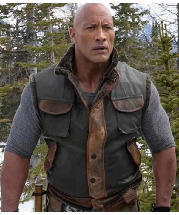 The Rock Jumanji The Next Level Leather Vest