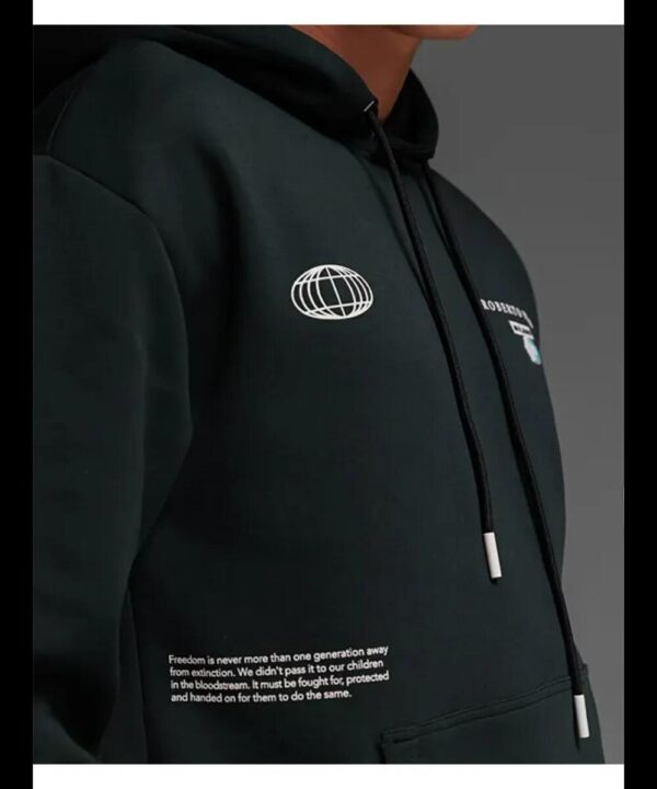 Robert Vino Milano’s Green Hoodie