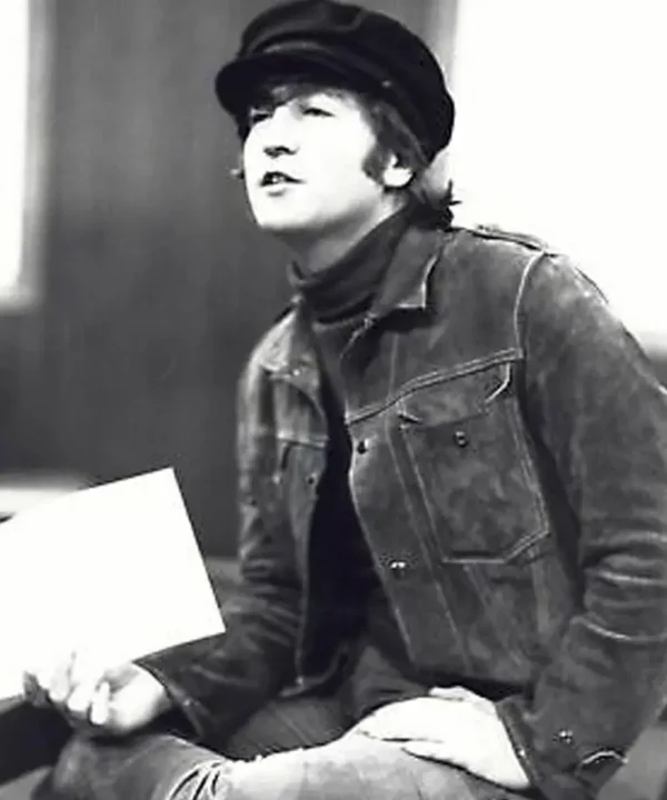 John Lennon The Beatles Suede Jacket