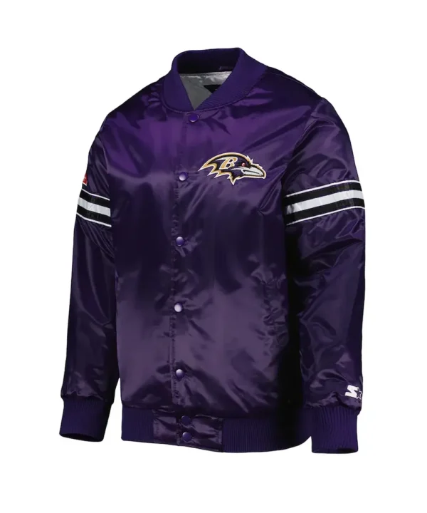 Baltimore Ravens Purple The Pick and Roll Jacket