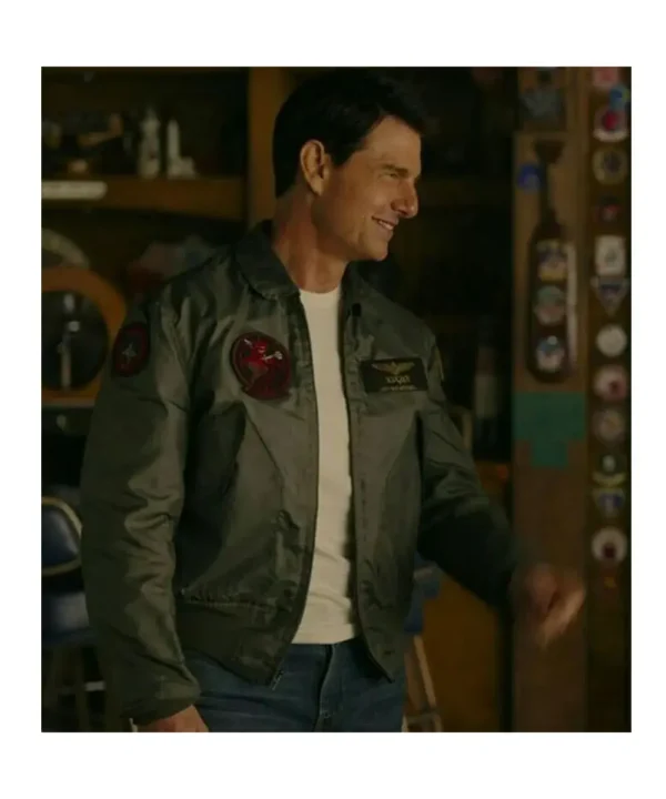 Tom Cruise Top Gun 2 Bomber Jacket