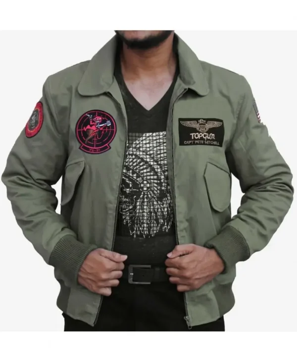 Tom Cruise Top Gun 2 Bomber Jacket