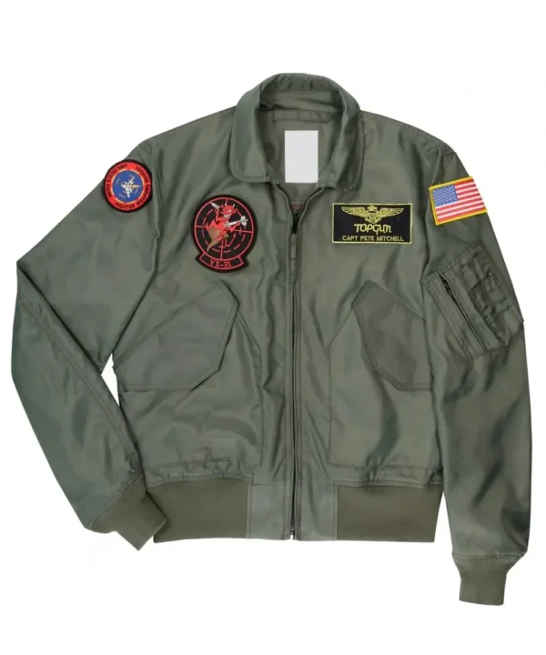 Tom Cruise Top Gun 2 Bomber Jacket