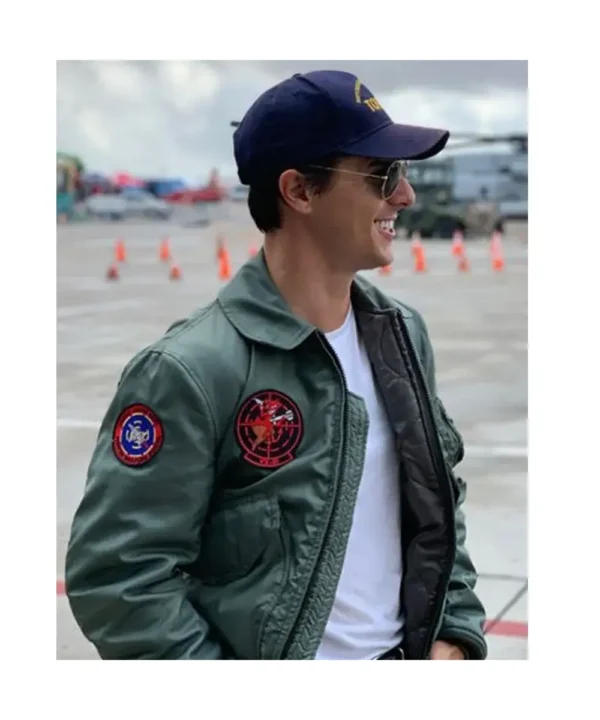 Tom Cruise Top Gun 2 Bomber Jacket