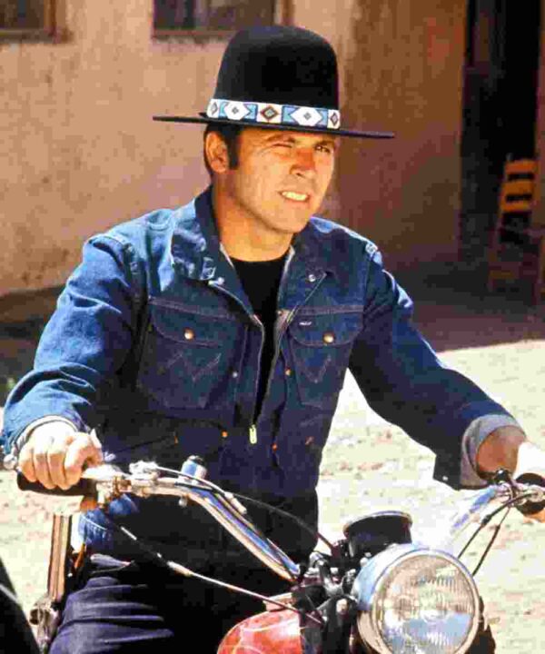 Billy Jack Tom Laughlin Blue Denim Jacket