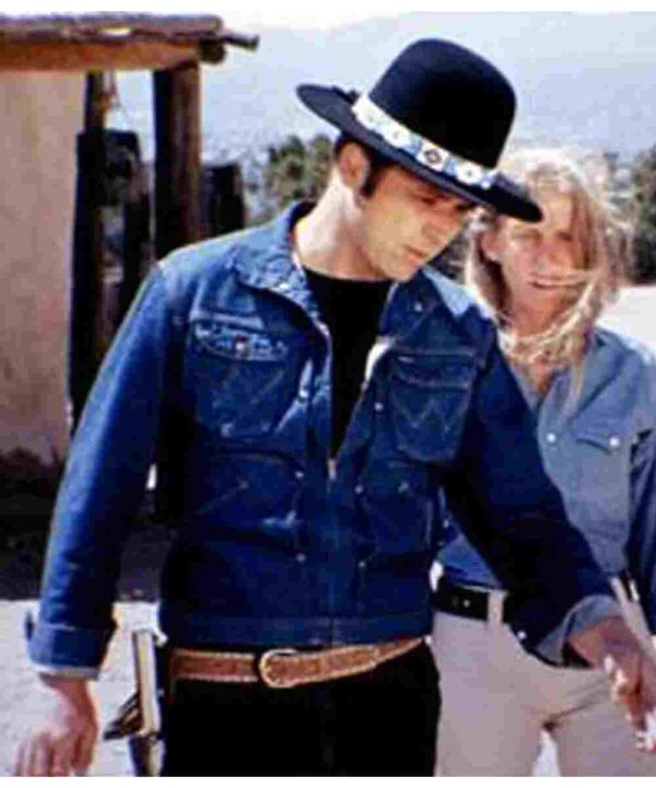 Billy Jack Tom Laughlin Blue Denim Jacket