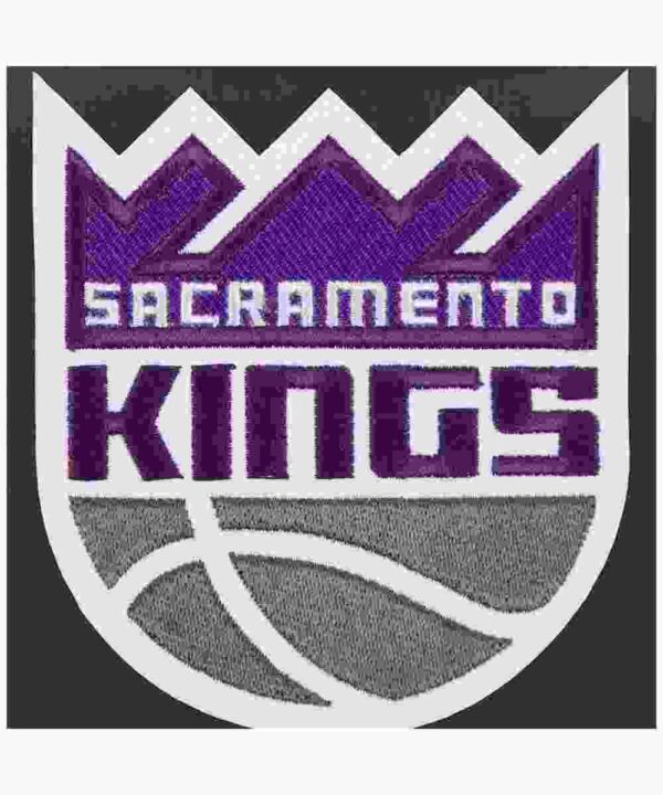Youth Sacramento Kings Poly Twill Black/Charcoal Jacket