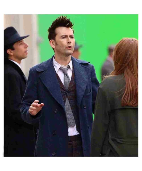 Fourteenth Doctor Who Wool Trench Coat