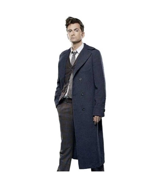 Fourteenth Doctor Who Wool Trench Coat