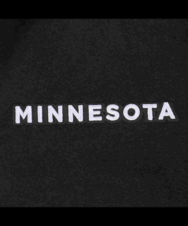 Minnesota Timberwolves 2024/25 City Edition Black and White Varsity Jacket