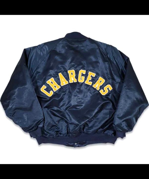 80’s San Diego Chargers Navy Jacket