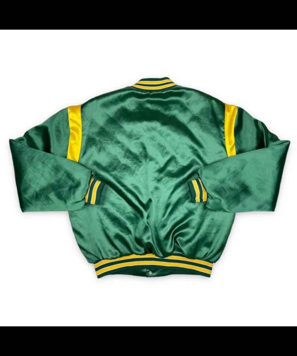 90’s Green Bay Packers Green Bomber Jacket