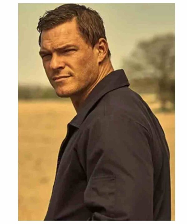 Alan Ritchson Reacher Black Jacket